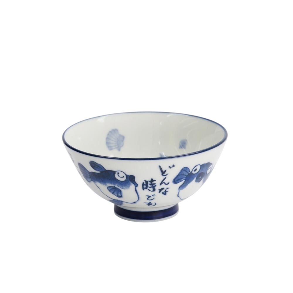 Tokyo Design Studio Kawaii Blowfish Rice Bowl